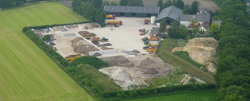 Gronddepot, grondbank en bestratingsmaterialen in Borculo bij Baks Civiel- en Cultuurtechniek