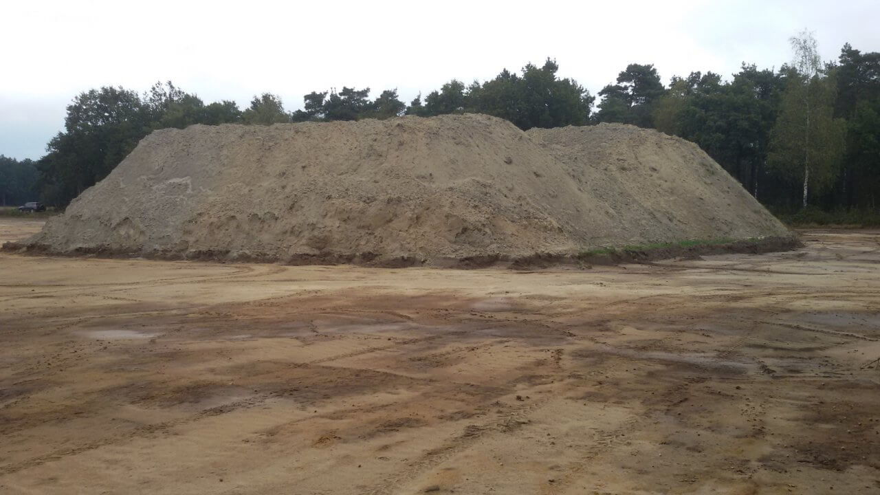 Zanddepot Baks | Ook voor grond, grind en menggranulaat